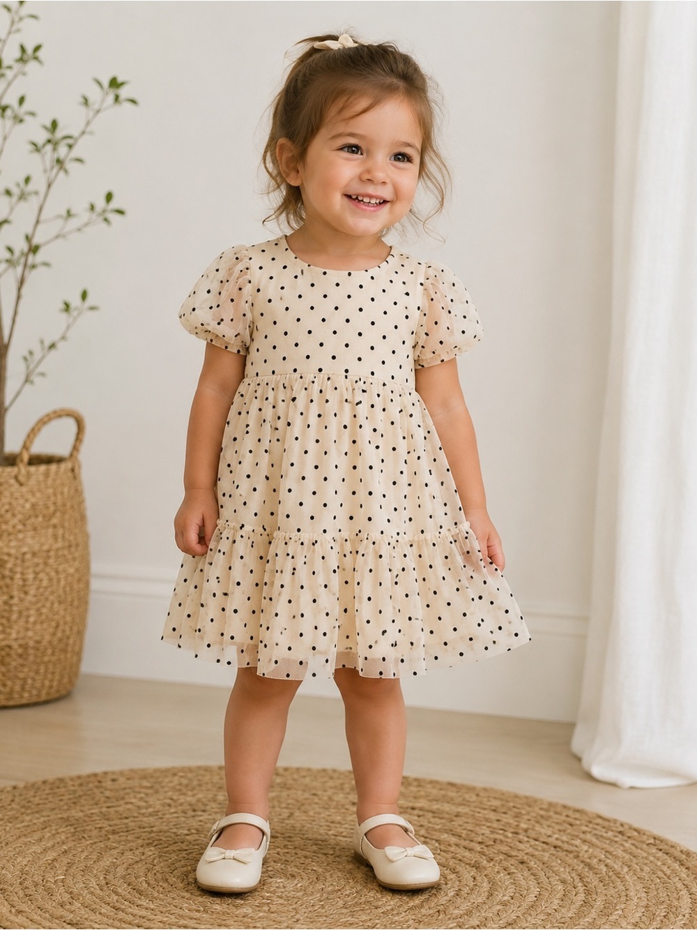 Gap polka dot dress 18-24m
